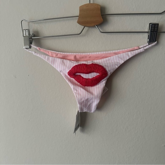 Urban Outfitters LOLLI Breezy Bottom in Love Letter Size Small - Picture 7 of 10